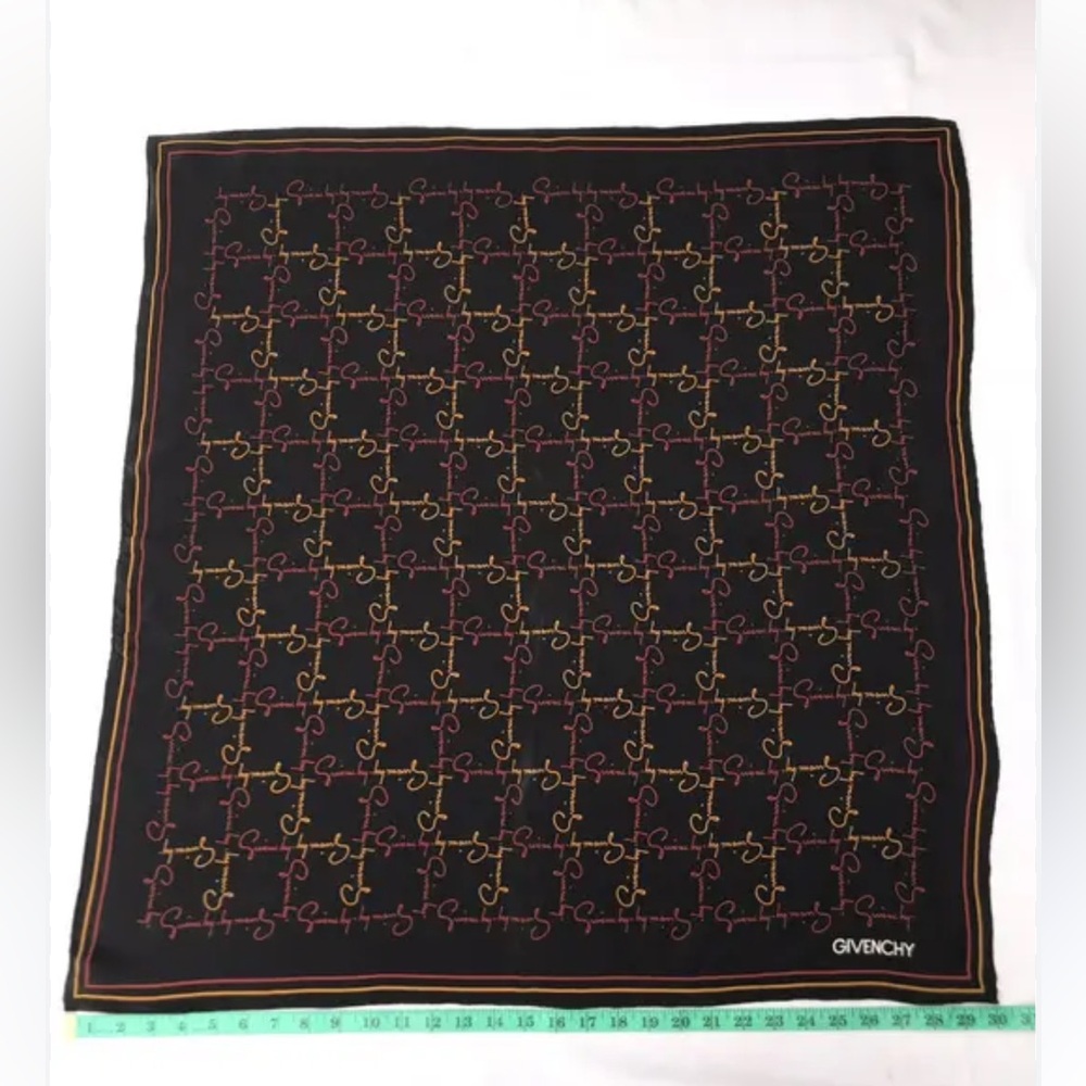 Givenchy Vintage Silk Scarf - Picture 4 of 9